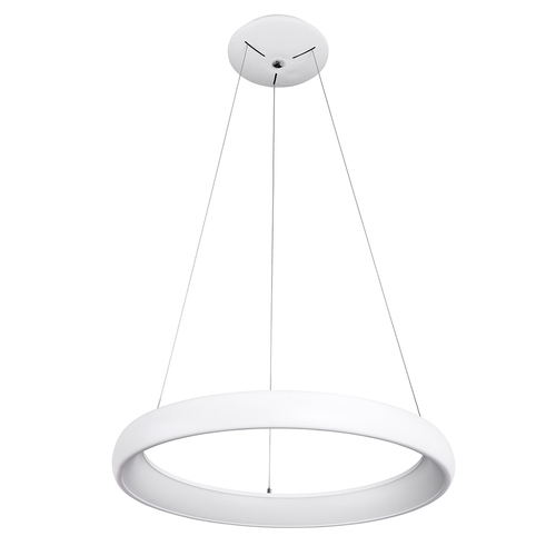 Kontrola Závěsné LED svítidlo Italux Alessia bílé 61 cm 50W 3000K 2750 lm 5280-850RP-WH-3