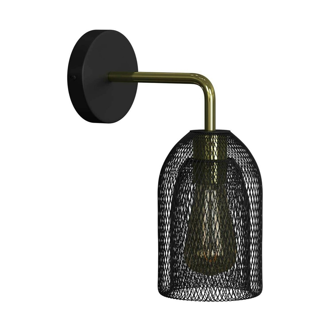 Kontrola Černá nástěnná lampa Creative_Cables CAPL17832v23429 Černá nástěnná lampa Creative_Cables CAPL17832v23429