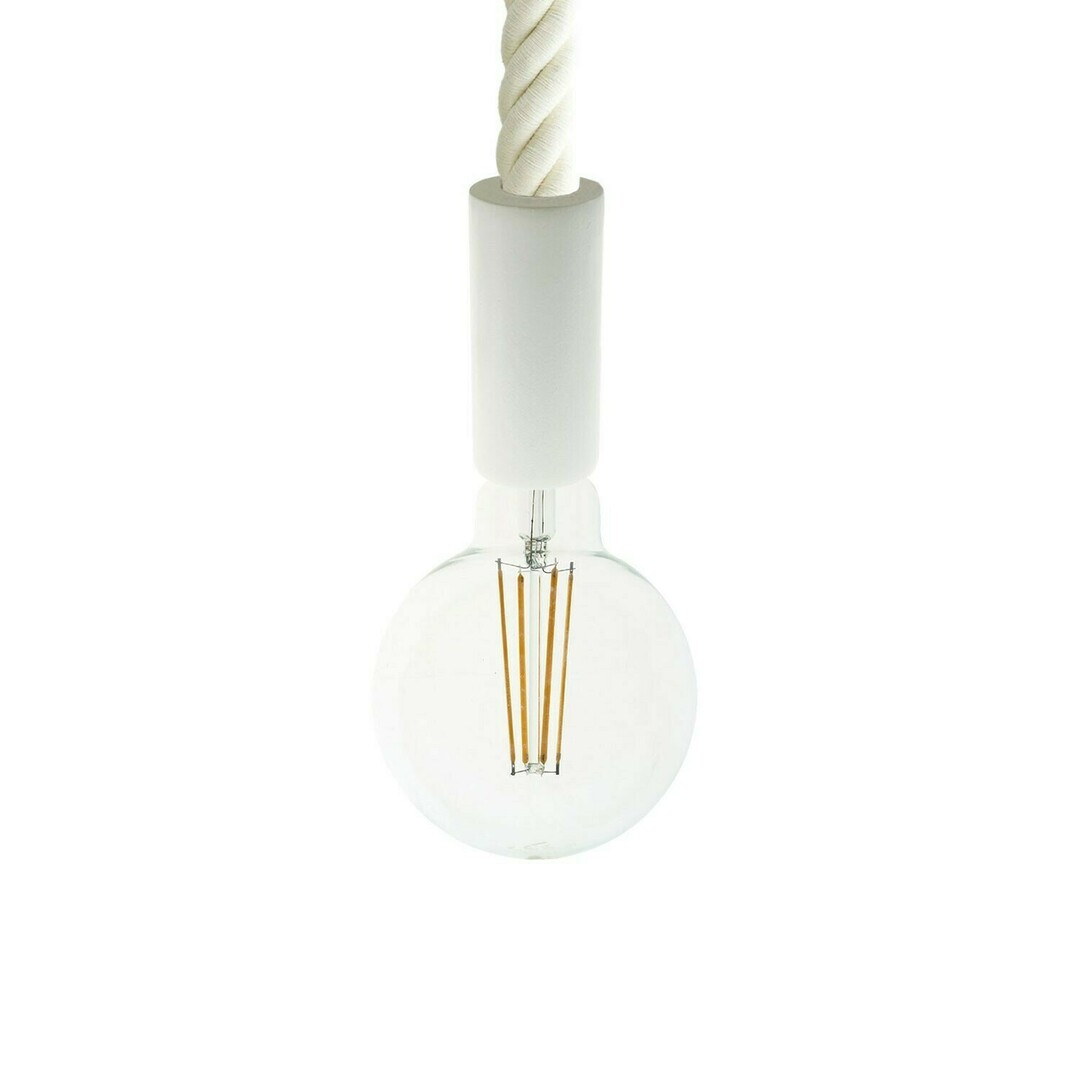 Kontrola Bílá závěsná lampa Creative-Cables CAPL19520v2306 Bílá závěsná lampa Creative-Cables CAPL19520v2306