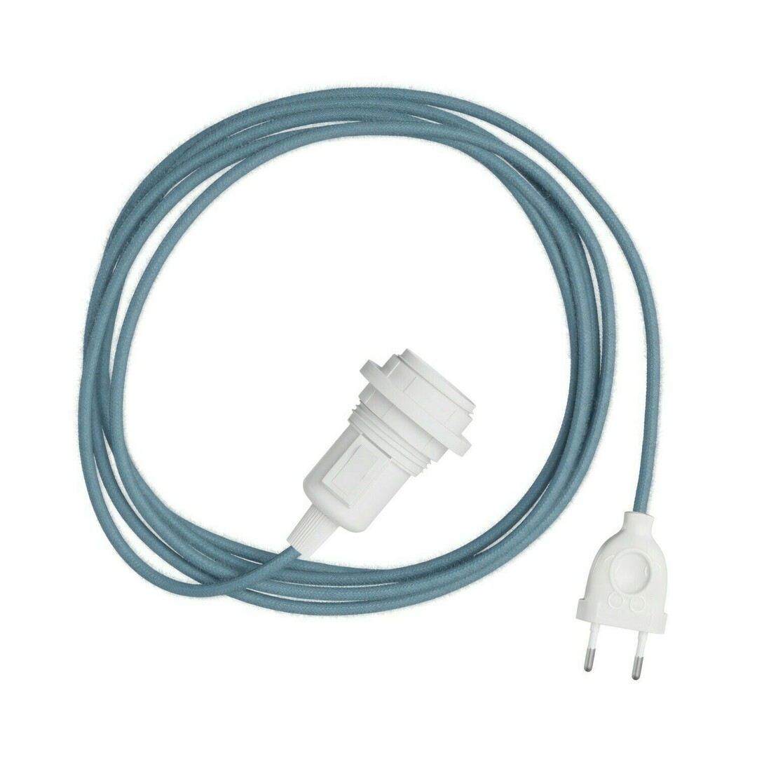 Kontrola Modrá závěsná lampa Creative-Cables CAPL20390v27618 Modrá závěsná lampa Creative-Cables CAPL20390v27618