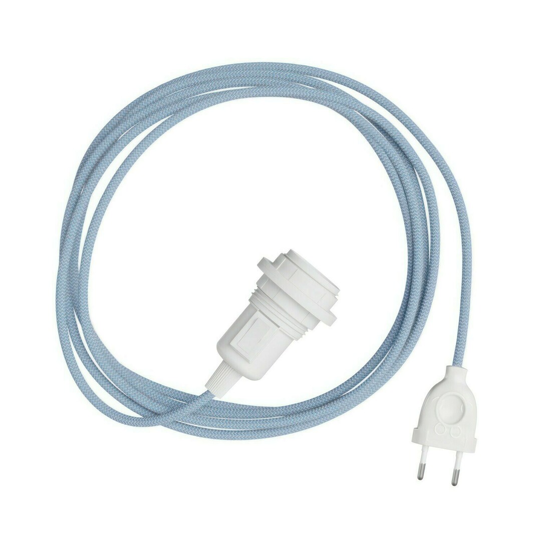 Kontrola Modrá závěsná lampa Creative-Cables CAPL20392v27658 Modrá závěsná lampa Creative-Cables CAPL20392v27658