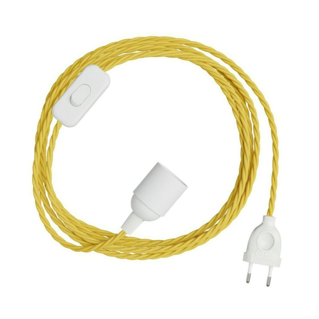 Kontrola žlutá závěsná lampa Creative-Cables CAPL20394v2736 žlutá závěsná lampa Creative-Cables CAPL20394v2736