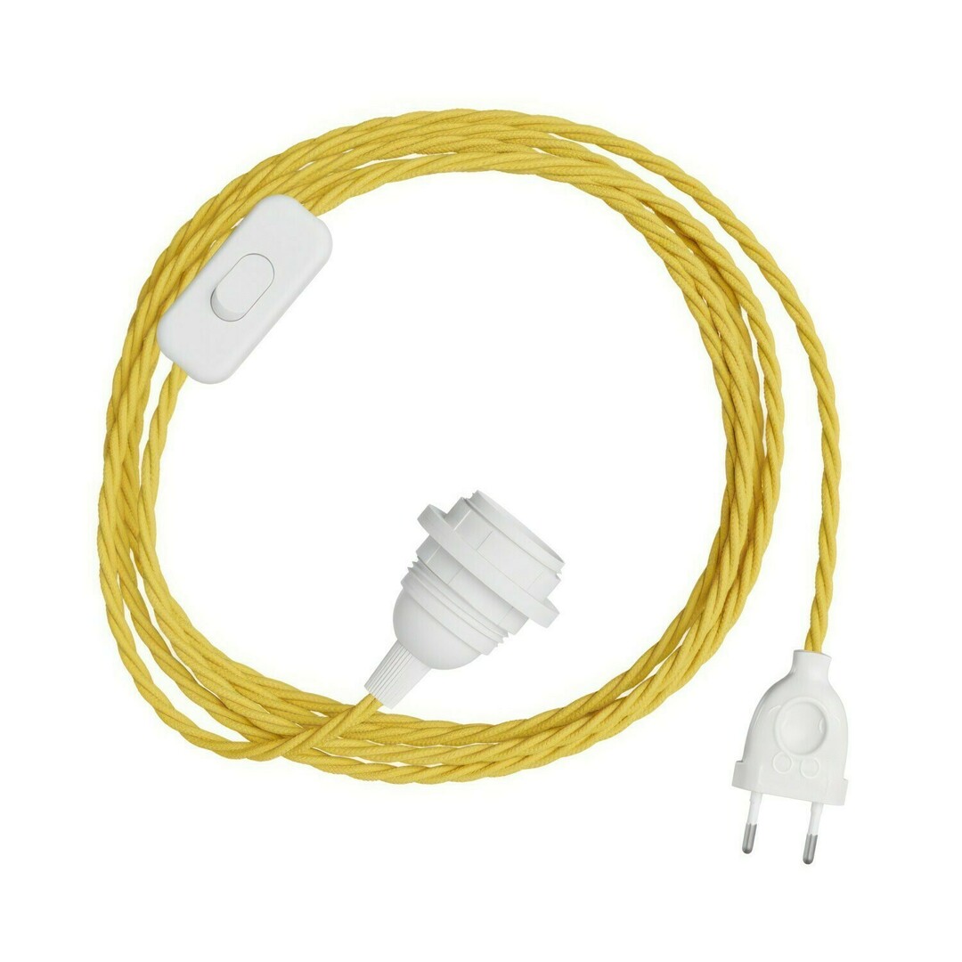 Kontrola žlutá závěsná lampa Creative-Cables CAPL20397v27856 žlutá závěsná lampa Creative-Cables CAPL20397v27856