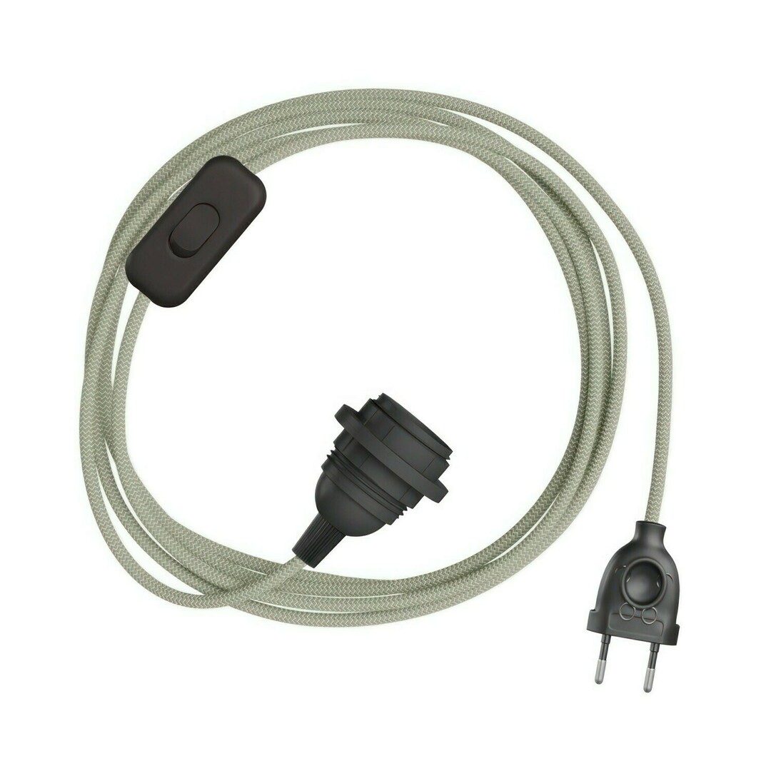 Kontrola Zelená závěsná lampa Creative-Cables CAPL20398v27875 Zelená závěsná lampa Creative-Cables CAPL20398v27875