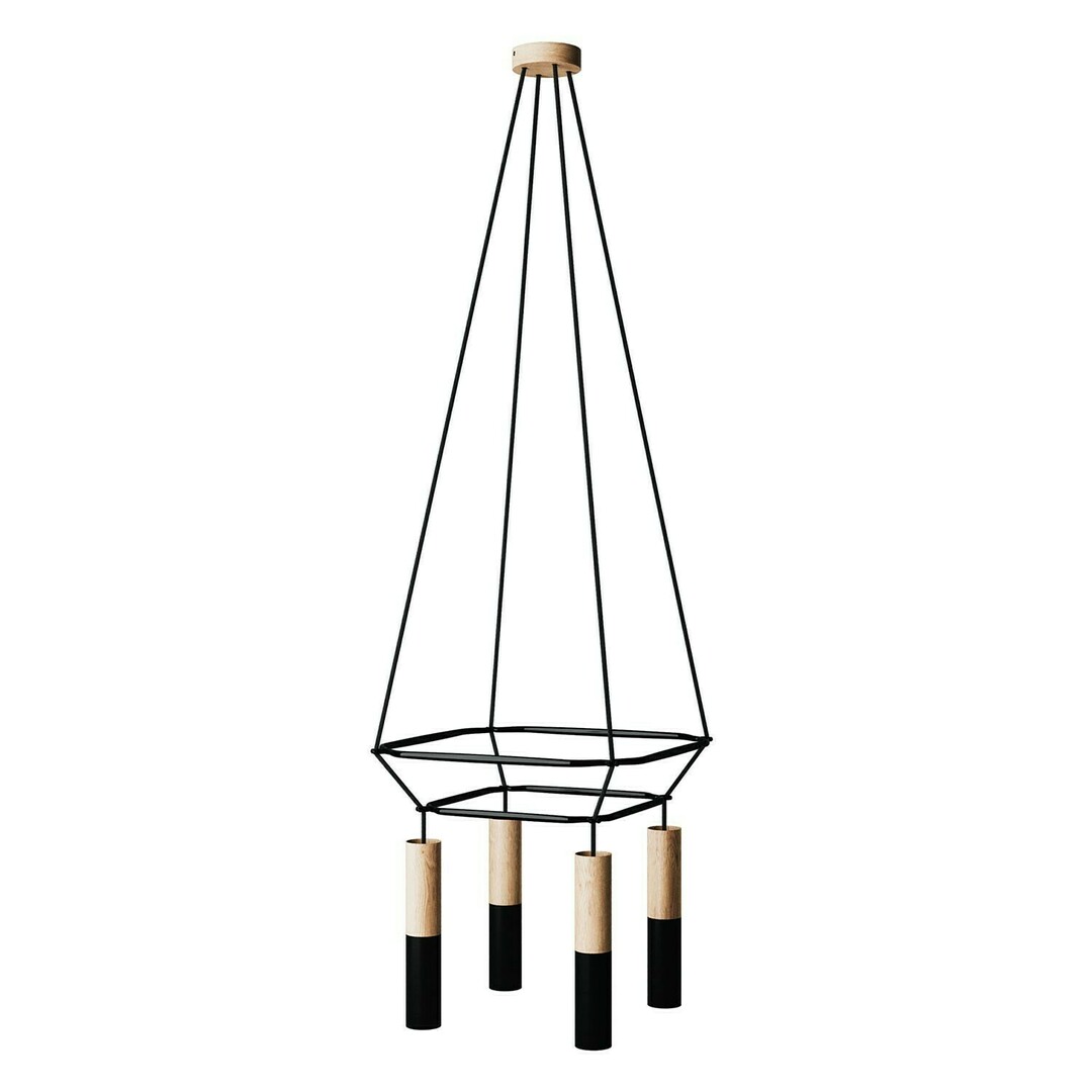 Kontrola Dřevěná závěsná lampa Creative-Cables CAPL20506v28968. Dřevěná závěsná lampa Creative-Cables CAPL20506v28968.