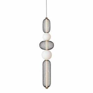 Přívěsek světla Max Light Bora P0592 černo-zlatý 22 cm LED 28W 1 Přívěsek světla Max Light Bora P0592 černo-zlatý 22 cm LED 28W small 1