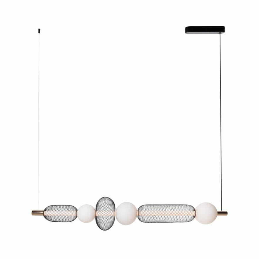 Kontrola Závěsné svítidlo Max Light Bora C P0593 černé zlaté 29W LED 130 cm Závěsné svítidlo Max Light Bora C P0593 černé zlaté 29W LED 130 cm