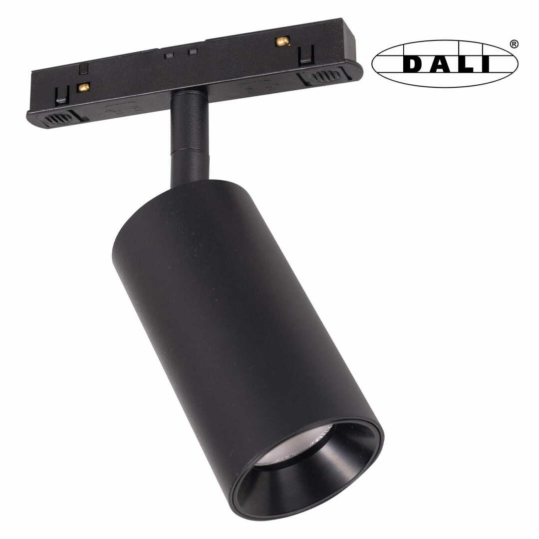 Lištové svítidlo Max Light MAX M0009D magnetické DALI LED 9,4W 3000K černé