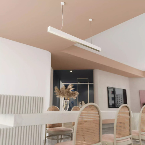 Kontrola Sigi II LED závěsné svítidlo bílé PL0127-WH