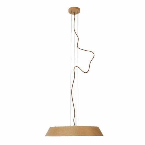 Kontrola Přívěsek světla Max Light Tamago P0550 dubové dřevo 52 cm LED 40W