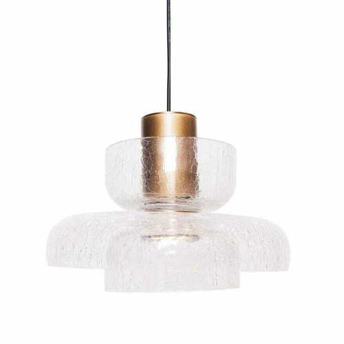 Kontrola Závěsné svítidlo Max Light Signature P0532 mosazné sklo LED 8W 22 cm