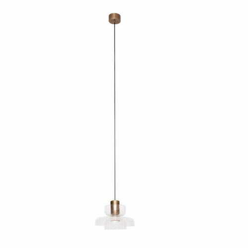 Kontrola Závěsné svítidlo Max Light Signature P0532 mosazné sklo LED 8W 22 cm