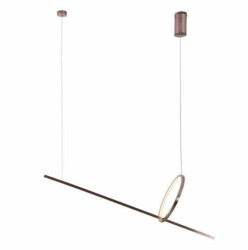 Kontrola Závěsné svítidlo Max Light Lozanna P0570D LED 18W kartáčovaný bronz, 100 cm