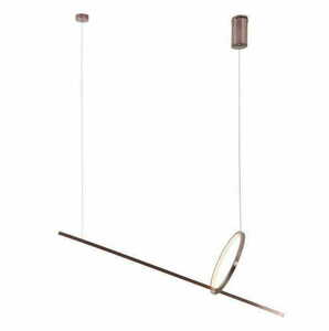 Závěsné svítidlo Max Light Lozanna P0570D LED 18W kartáčovaný bronz, 100 cm small 0