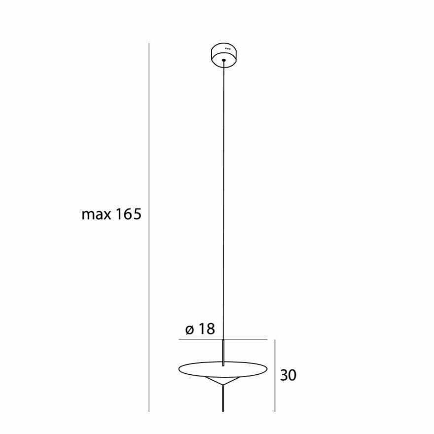 Náhled Závěsné svítidlo Max Light Cone P0554 černé 18 cm LED 12W 3000K Závěsné svítidlo Max Light Cone P0554 černé 18 cm LED 12W 3000K