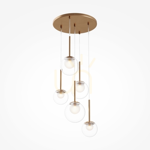 Kontrola Závěsné svítidlo BASIC FORM MOD521PL-05G Maytoni
