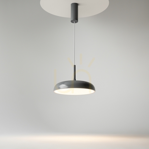 Kontrola Závěsné svítidlo Maytoni GERHARD MOD189PL-L12GR3K1, Ø30 cm, LED 19 W 3000 K, šedé