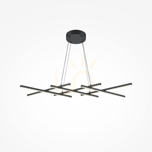 Závěsné svítidlo HALO MOD244PL-L50BK černé, LED 40 W 3000/4000 K, 103,5 x 30 cm small 0