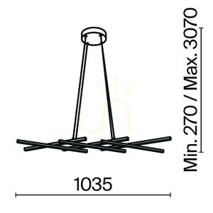 Závěsné svítidlo HALO MOD244PL-L50BSK Maytoni small 8