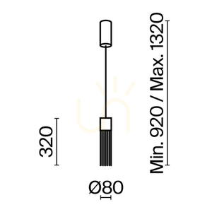 Závěsná lampa IMAGINARY MOD190PL-L5G3K Maytoni small 13