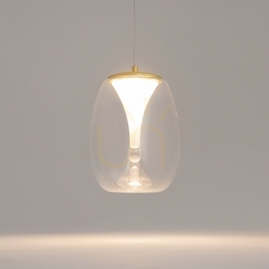 Závěsné svítidlo SPLASH Maytoni MOD282PL-L8G3K1 LED 7W 620 lm 3000K zlaté čiré sklo ø20 cm small 2
