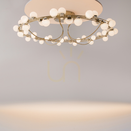 Kontrola Stropní svítidlo Maytoni Tessara MOD081CL-L48G3K zlaté LED 72 W 80 cm