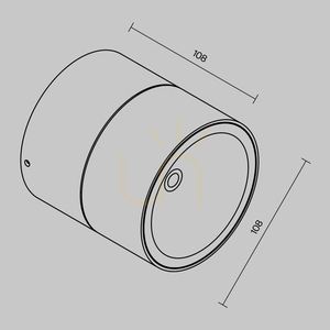 Venkovní plafony SPIN O310CL-L12GF3K IP54 Maytoni small 7