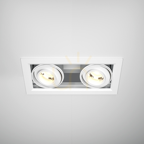 Kontrola METAL MODERN vestavné svítidlo DL093-02-10W3K-W Maytoni