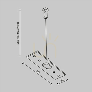 EXILITY TRA034SW-2W příslušenství pro přípojnice Maytoni small 5