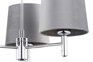 Lustr ARGON BOLZANO PLUS chrom tmavě šedý 3xE27 6107 4 Lustr ARGON BOLZANO PLUS chrom tmavě šedý 3xE27 6107 small 4