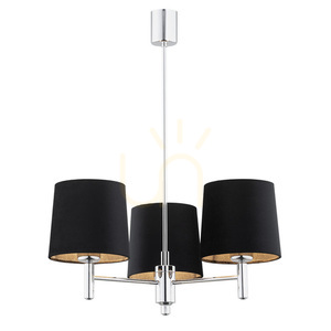 Lustr Argon BOLZANO PLUS černý chrom E27 3x1W IP20 6108 small 0
