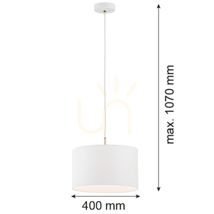 Závěsná lampa Argon KARIN bílá E27 IP20 4343 1 Závěsná lampa Argon KARIN bílá E27 IP20 4343 small 1
