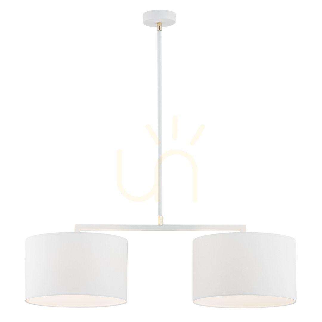 Kontrola Závěsná lampa ARGON KARIN bílá 2xE27 IP20 900 Závěsná lampa ARGON KARIN bílá 2xE27 IP20 900