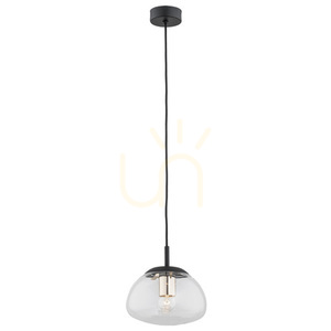 Závěsné svítidlo ARGON TRINI černé sklo mosaz E27 4331 small 0