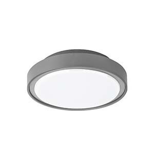 Přisazené svítidlo Mareco Luce PIN 360 IP65 24 W 3000/4000 K s nouzovým modulem šedé 076539XM small 0