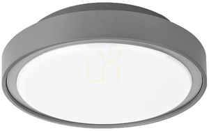 Přisazené svítidlo Mareco Luce PIN 360 IP65 24 W 3000/4000 K s nouzovým modulem šedé 076539XM small 2