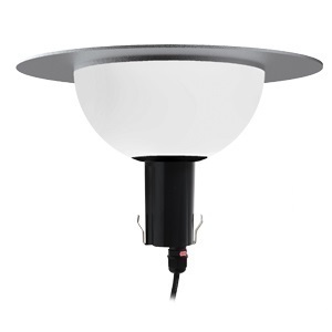 Kontrola Saturno fbt lucerna IP65 10W šedá RAL 9006