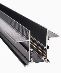 Lištové svítidlo Max Light MAX MT0007 magnetická lišta pod omítku 200 cm černá small 1