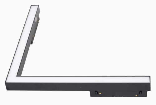 Kontrola Lištové svítidlo Max Light MAX M0006Z rohové magnetické Zigbee LED 17W černé 30 cm