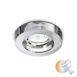 Zapuštěné svítidlo Ideallux BLUES FI ROUND FUME chrom GU10 113982 0 Zapuštěné svítidlo Ideallux BLUES FI ROUND FUME chrom GU10 113982 small 0