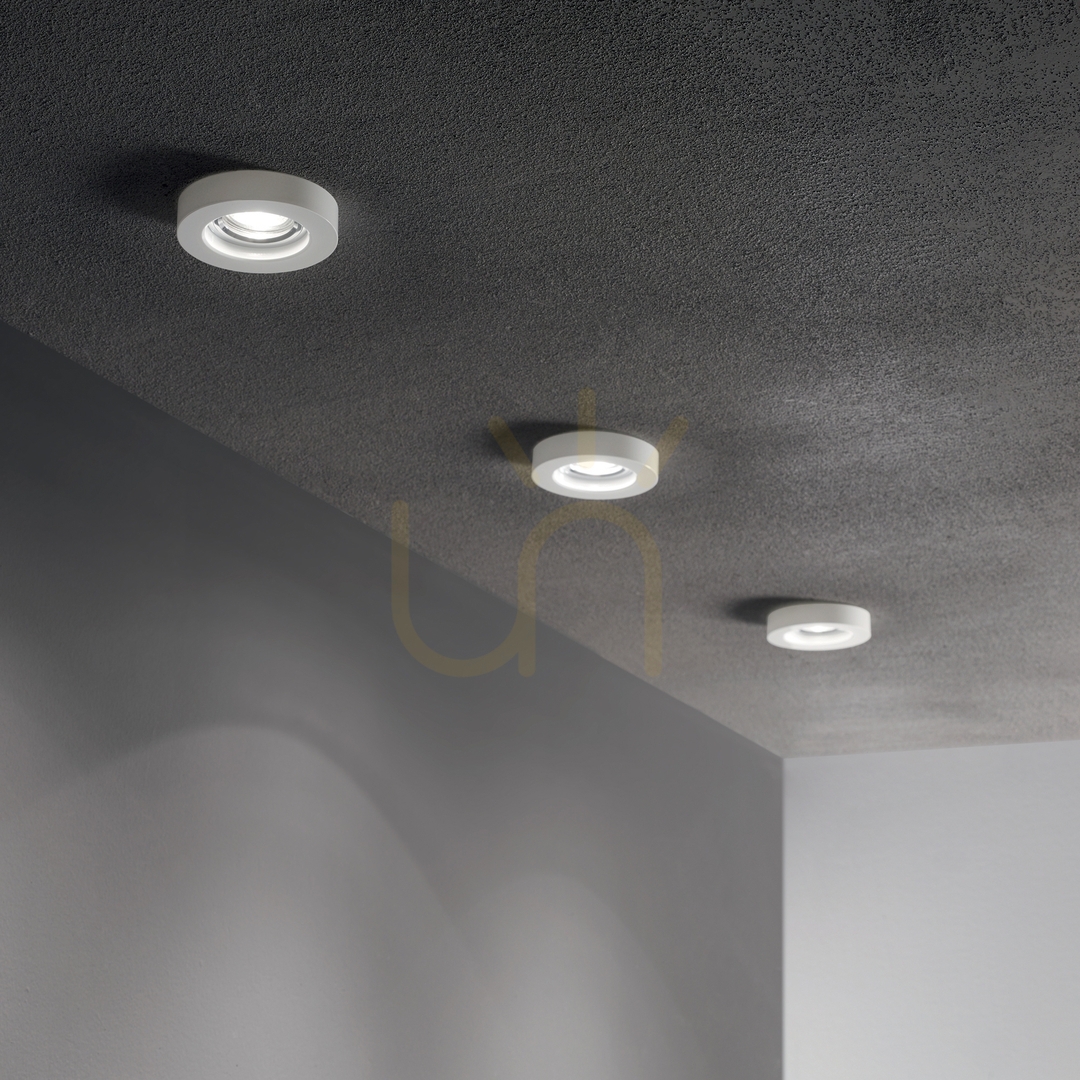 Pohled Zapuštěné svítidlo Ideallux BLUES FI ROUND FUME chrom GU10 113982 Zapuštěné svítidlo Ideallux BLUES FI ROUND FUME chrom GU10 113982