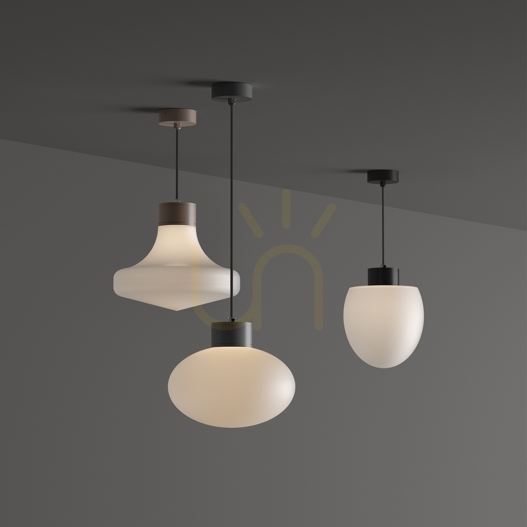 Pohled Závěsné svítidlo Ideallux CLIO 326801 hnědé E27 1x42W Závěsné svítidlo Ideallux CLIO 326801 hnědé E27 1x42W