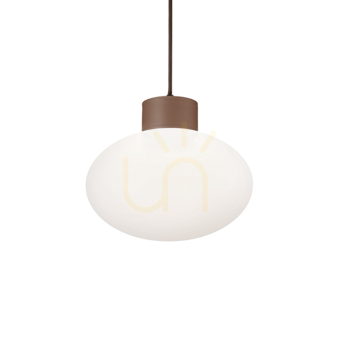 Kontrola Závěsné svítidlo Ideallux CLIO 326801 hnědé E27 1x42W Závěsné svítidlo Ideallux CLIO 326801 hnědé E27 1x42W