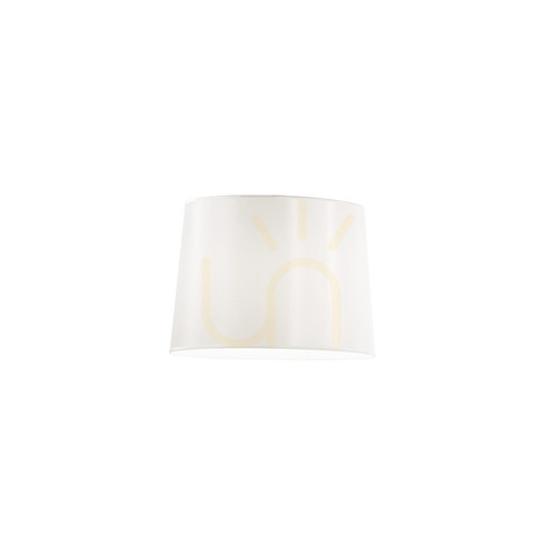 Kontrola Stínidlo Ideallux Dorsale bílé textilní 40x30 cm 046723