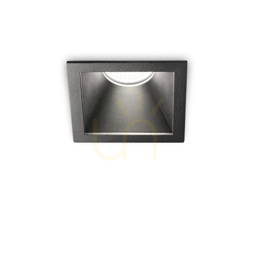 Kontrola Zapuštěné svítidlo Ideal Lux Game Trim Square 11W 2700K černé 285436