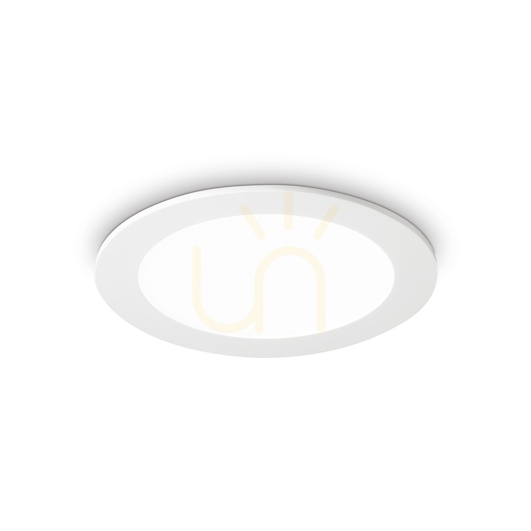 Kontrola Zapuštěné svítidlo Ideal Lux Groove bílé kulaté LED 10,5W 3000K 123974 Zapuštěné svítidlo Ideal Lux Groove bílé kulaté LED 10,5W 3000K 123974