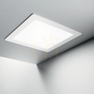 Vestavné svítidlo Ideallux Groove 124001 bílé 3000K 20W kruhové Ø16,8 cm small 2