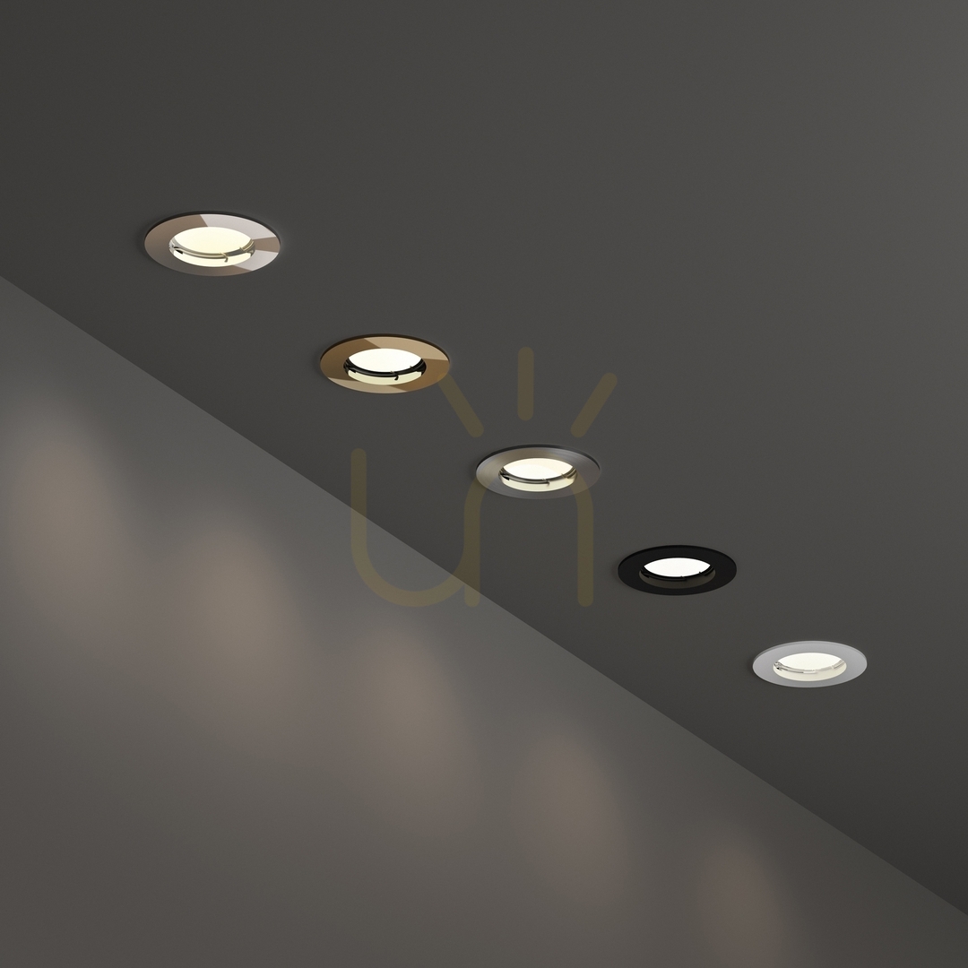 Pohled Zapuštěné svítidlo Ideallux Jazz chrom GU10 1x50W 7,3 cm 083070 Zapuštěné svítidlo Ideallux Jazz chrom GU10 1x50W 7,3 cm 083070