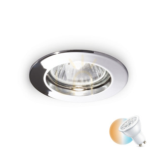 Zapuštěné svítidlo Ideallux Jazz chrom GU10 1x50W 7,3 cm 083070 0 Zapuštěné svítidlo Ideallux Jazz chrom GU10 1x50W 7,3 cm 083070 small 0