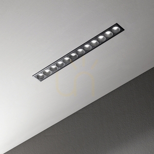 Zapuštěné svítidlo Ideallux LIKA 305837 černé LED 3000K 23,6 cm small 1